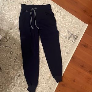 FIGS navy xxs petite jogger scrub pants